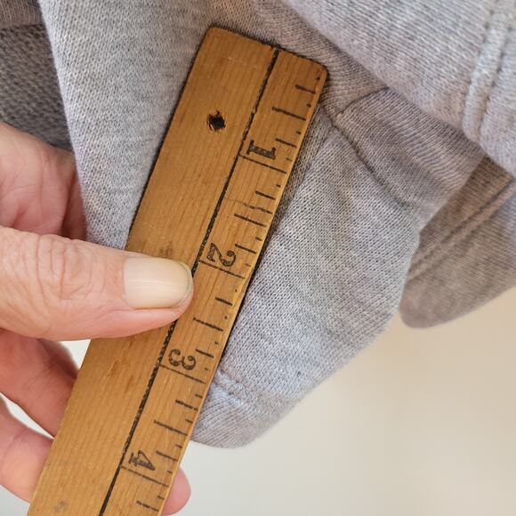 WOMENS GRAY HIGH WAISTED KNIT SHORTS BY OLD NAVY SIZE XX-LARGE (20-22) - Picture 4 of 10